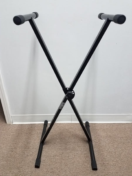 Gator Rok-It X Style Single Braced Keyboard Stand Black