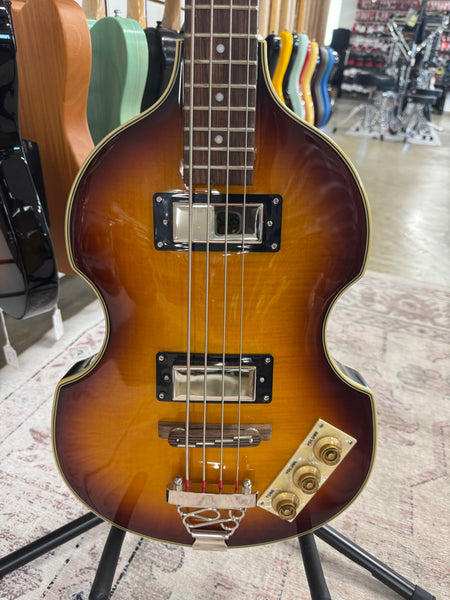 Epiphone Viola Bass with Okume Fretboard - Vintage Sunburst - B Stock
