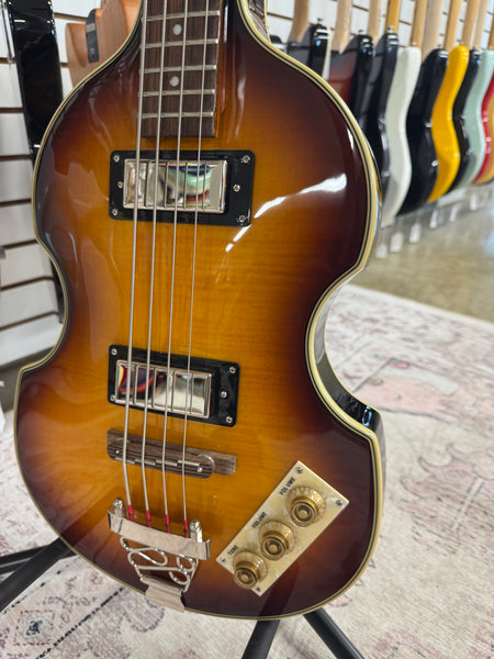 Epiphone Viola Bass with Okume Fretboard - Vintage Sunburst - B Stock