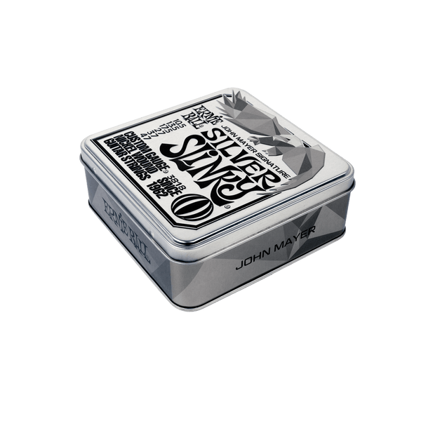 Ernie Ball P03818 JOHN MAYER SILVER SLINKY SIGNATURE ELECTRIC GUITAR STRINGS 3-PACK