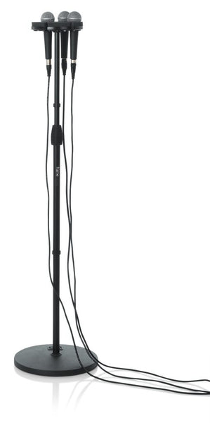Gator GFW-MIC-6TRAY Multi Microphone Tray Designed To Hold 6 Mics