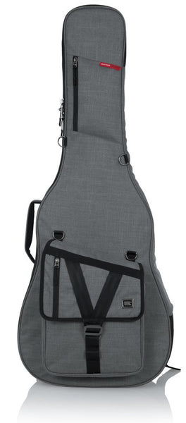 Gator GT-ACOUSTIC-GRY Transit Acoustic Guitar Bag - Light Grey