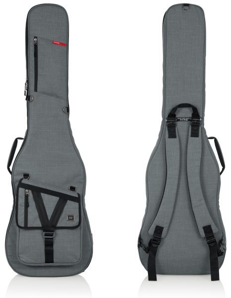 Gator GT-BASS-GRY Transit Bass Guitar Bag - Light Grey