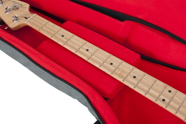 Gator GT-BASS-GRY Transit Bass Guitar Bag - Light Grey
