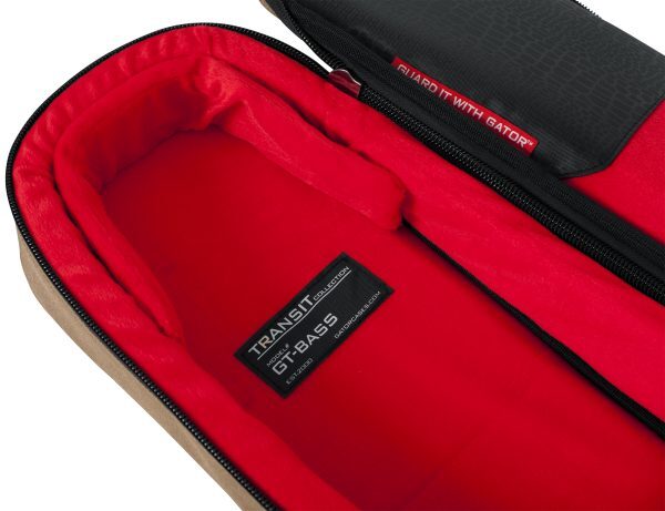 Gator GT-BASS-TAN Transit Bass Guitar Bag - Tan