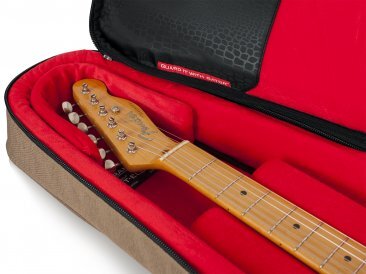 Gator GT-ELECTRIC-TAN Transit Electric Guitar Bag - Tan