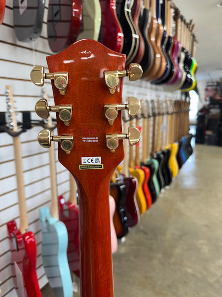 Gretsch G5022CE Rancher Jumbo Cutaway Electric - Savannah Sunset - B Stock