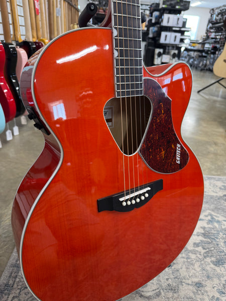 Gretsch G5022CE Rancher Jumbo Cutaway Electric - Savannah Sunset - B Stock
