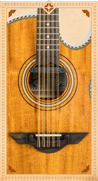 H. Jimenez LBQ1ENM Palomazo Bajo Quinto - Natural Mahogany