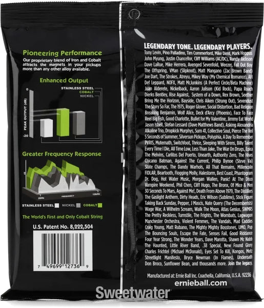 Ernie Ball 2736 Regular Slinky 5-String Cobalt Electric Bass Strings 45-130