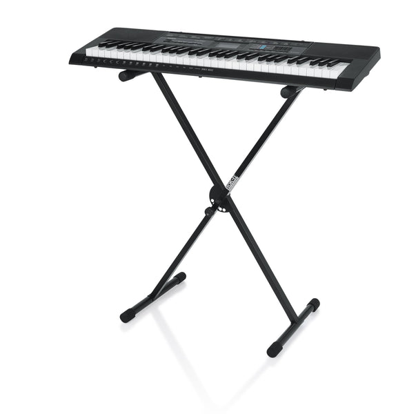 Gator Rok-It X Style Single Braced Keyboard Stand Black