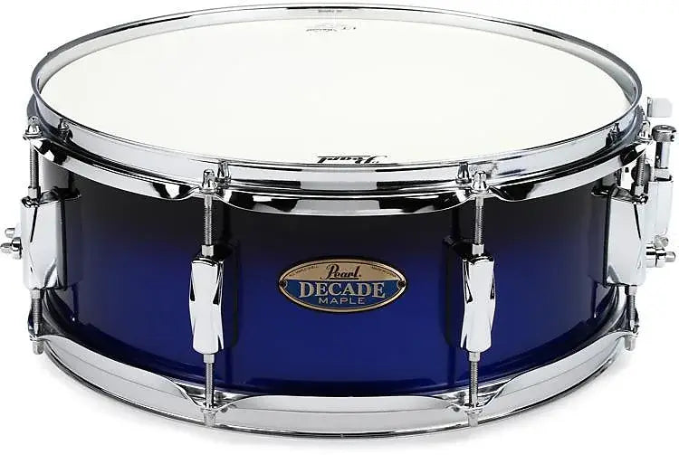 Pearl DMP1455S/C216 Decade Maple 14x5.5 Snare Drum - KOBALT BLUE