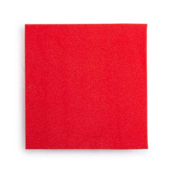 Gator 4 Pack of Red 12x12" Acoustic Pyramid Panel