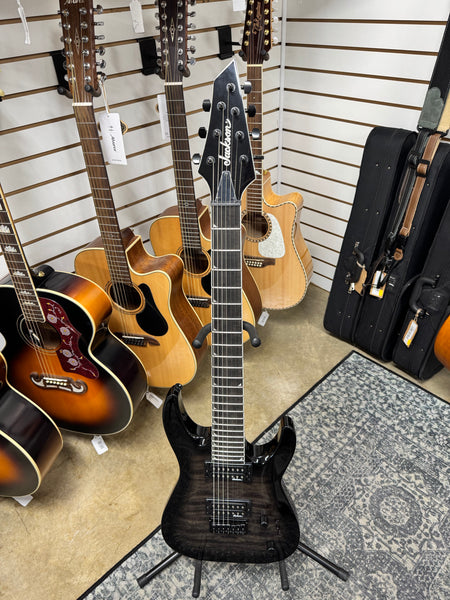 Jackson JS Series JS22-7 DKA QM - Transparent Black