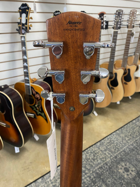 Alvarez AF60 Herringbone Acoustic Guitar - Natural