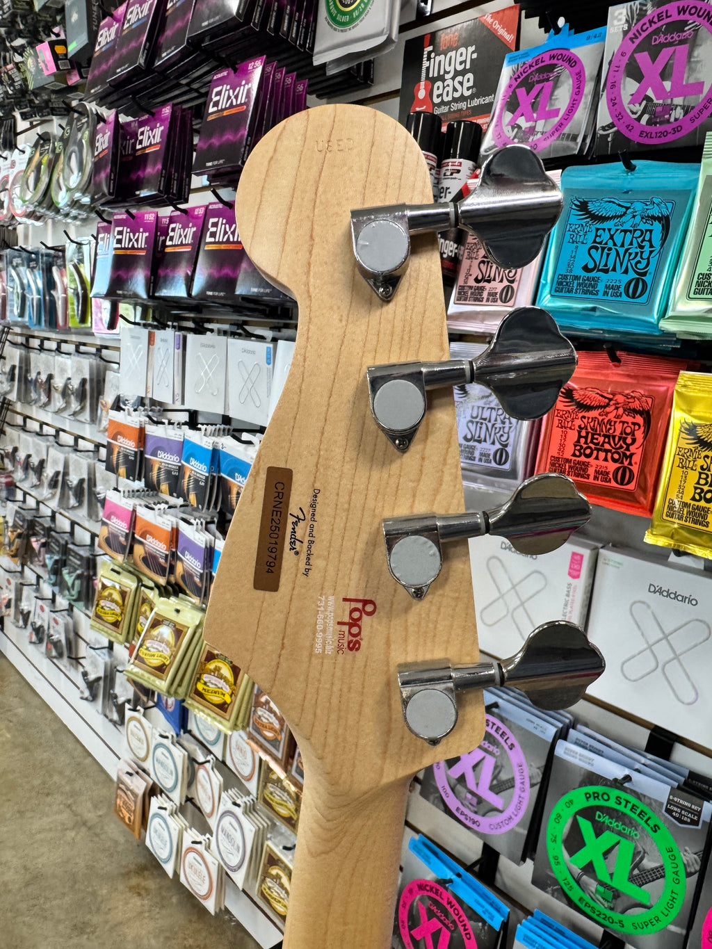 Squier Limited Edition Sonic Bronco Bass - Ultraviolet