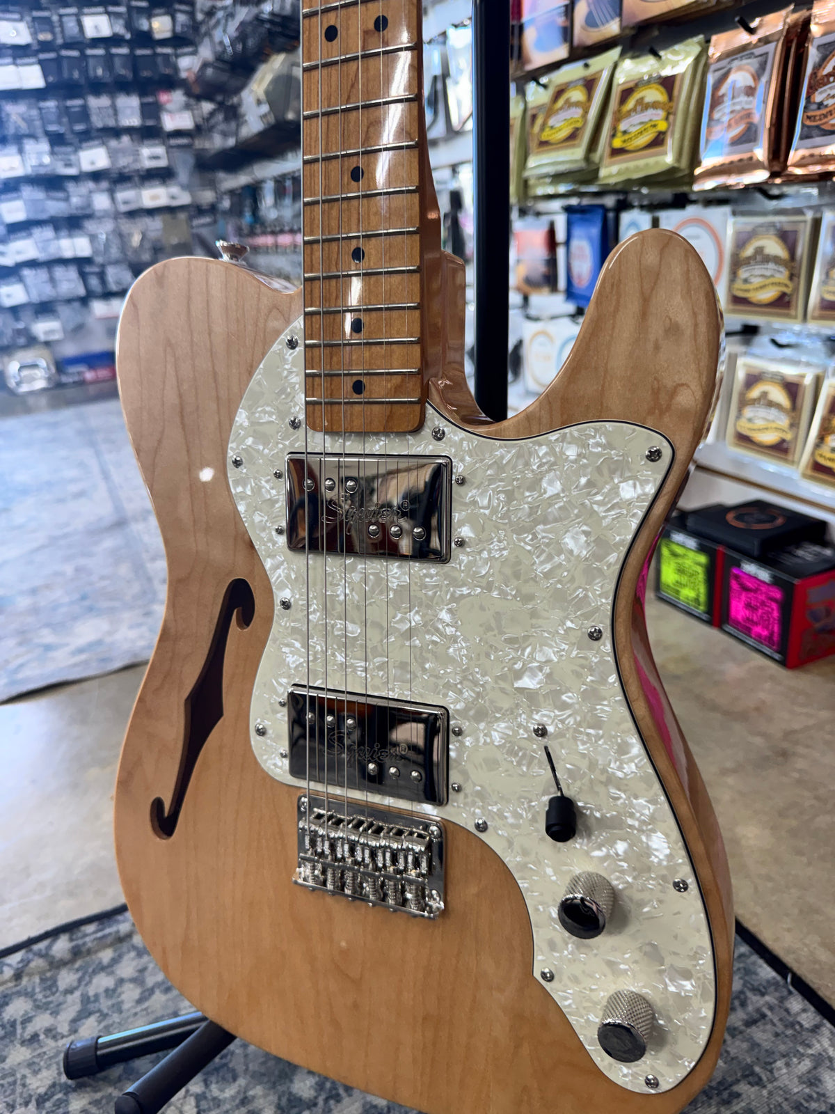 Squier Classic Vibe '70s Telecaster Thinline - Natural