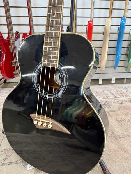 Dean EAB-CBK Acoustic Electric 4 String Bass - Classic Black - Used