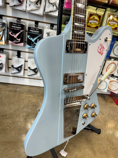 Epiphone "Inspired by Gibson" 1963 Firebird V Reissue - Frost Blue