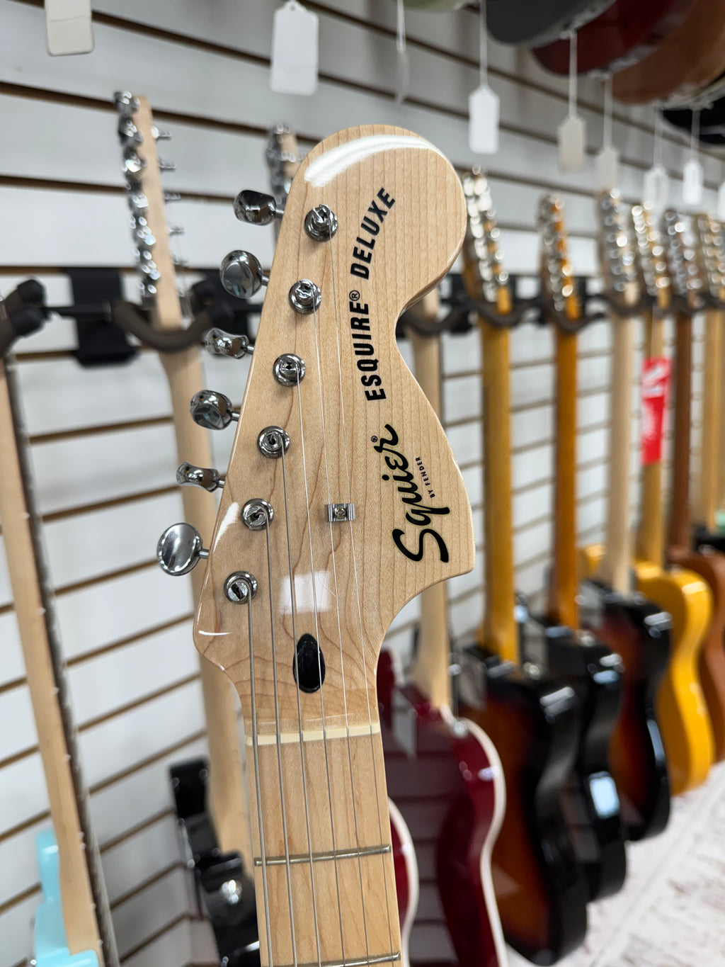 Squier Paranormal Esquire Deluxe - Metallic Black