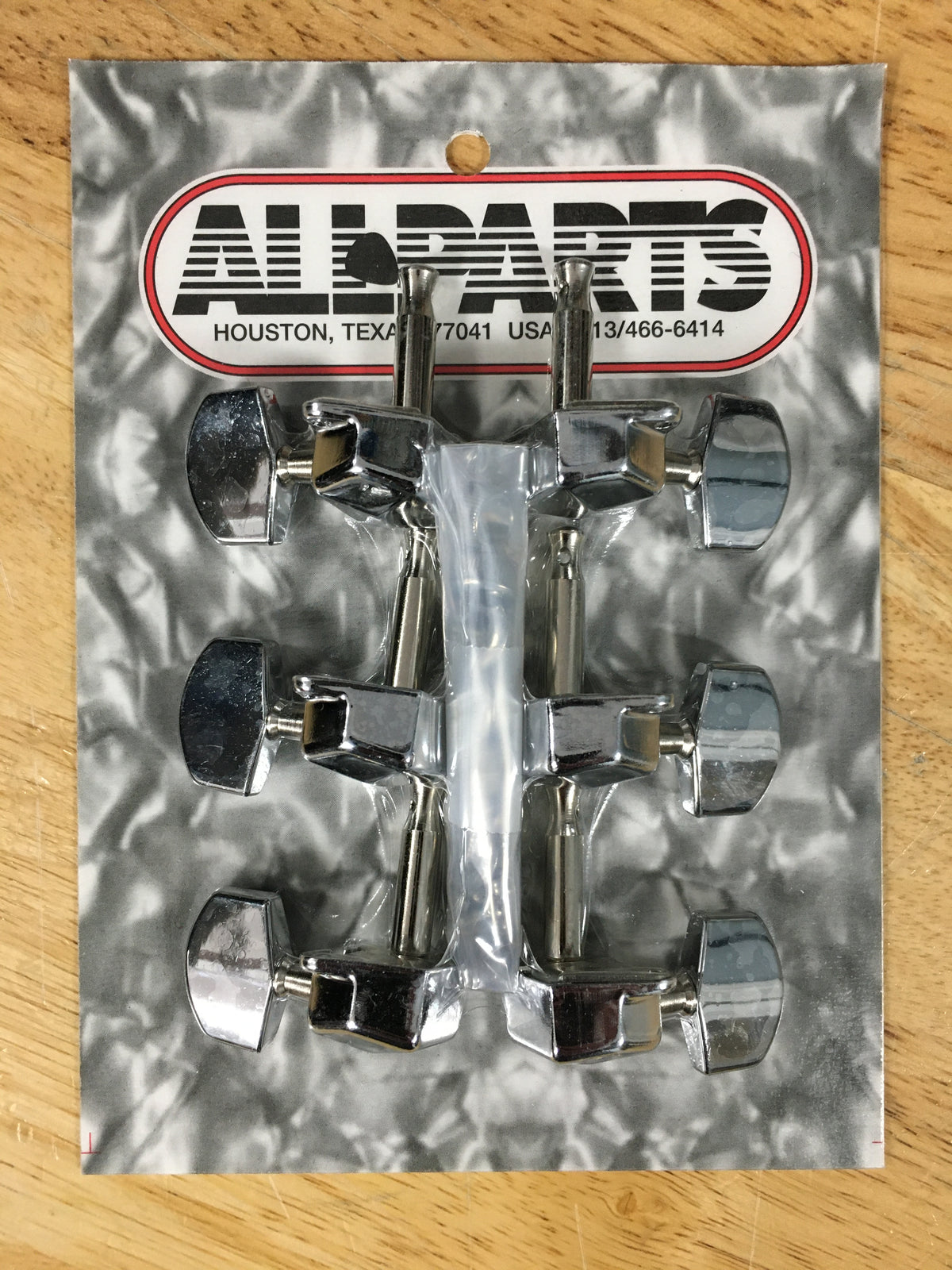 Allparts TK-7558-010 ECONOMY DIAGONAL MOUNT 3X3 KEYS