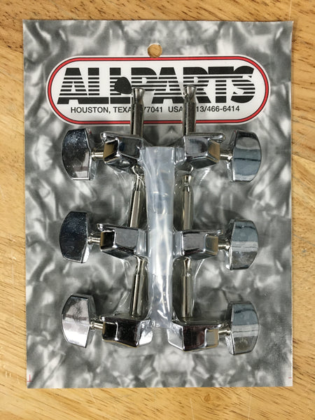 Allparts TK-7558-010 ECONOMY DIAGONAL MOUNT 3X3 KEYS
