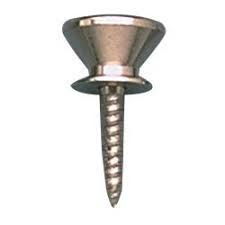 Allparts AP-0670-010 Standard Strap Button - Chrome