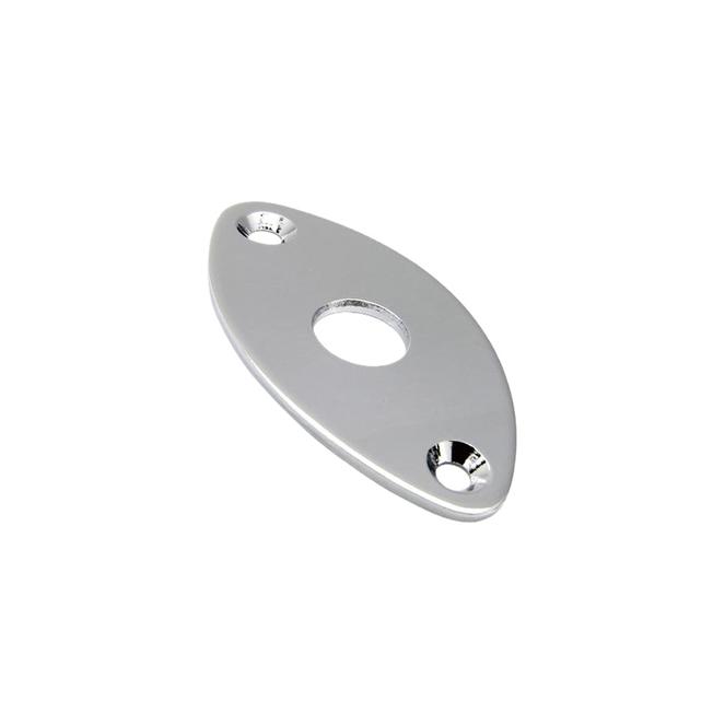 Allparts AP-0615-010 GOTOH FOOTBALL JACKPLATE Chrome