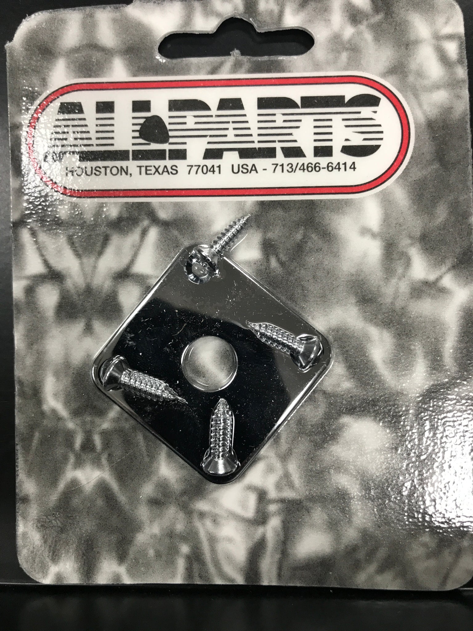 Allparts AP-0633-010 SQUARE JACKPLATE FOR LES PAUL® Chrome