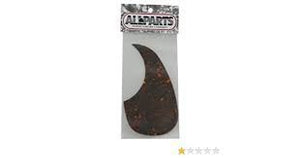 Allparts PG-0090-043 THIN ACOUSTIC PICKGUARD WITH ADHESIVE BACKING Tortise