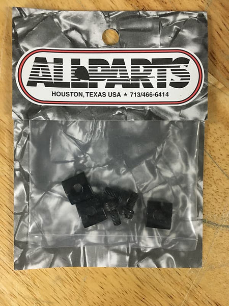 Allparts BP-0116-003 NUT BLOCKS FOR FLOYD ROSE® LOCKING NUTS Black