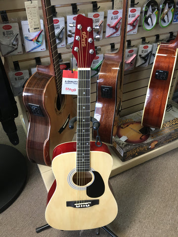 Stagg SA20D 3/4 Natural Acoustic Guitar Natural