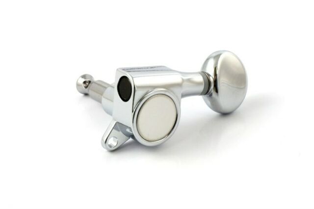 Allparts TK-7560-010 ECONOMY 6-IN-LINE KEYS Chrome