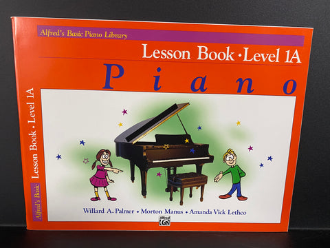 Alfred's Basic Piano Library Lesson Book Level 1A