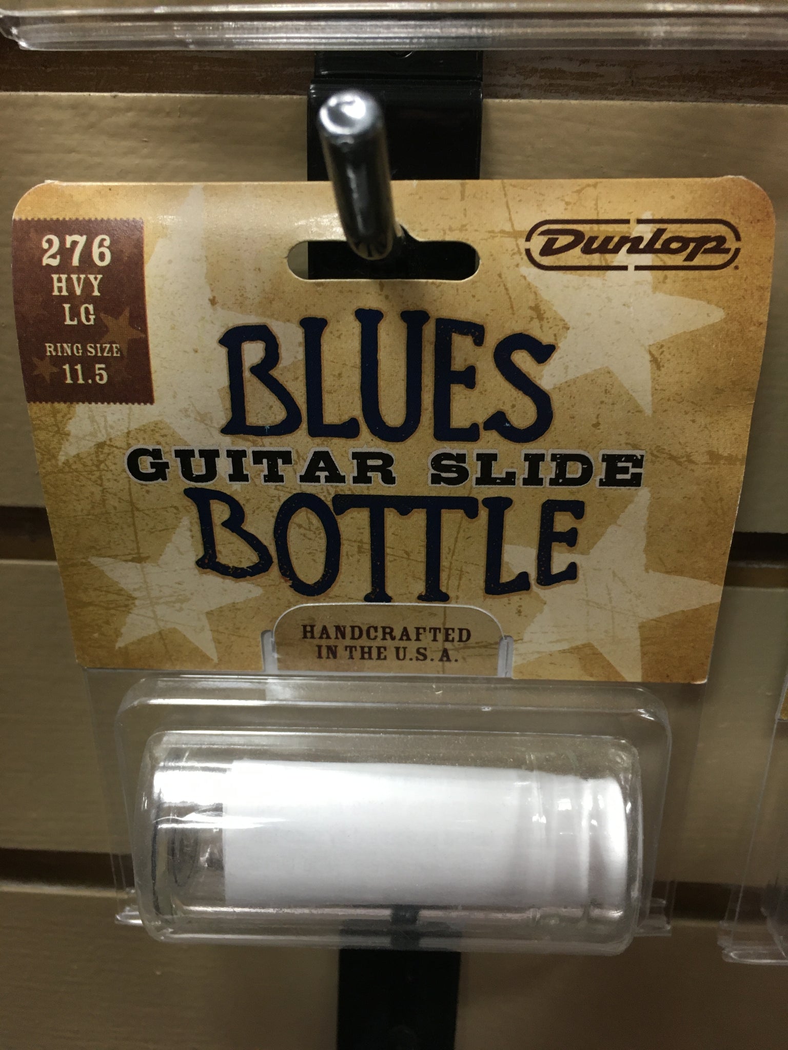 Dunlop 275 Blues Bottle Glass Guitar Slide - Heavy Wall Thickness, Medium