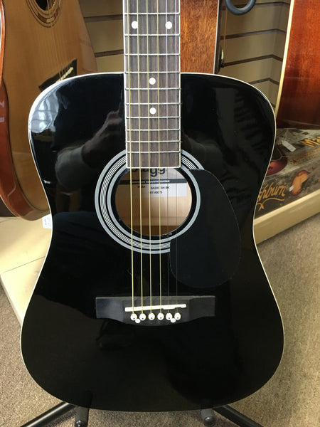 Stagg SA20D Black 3/4 Acoustic Guitar