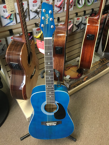 Stagg SA20D 3/4 Blueburst Acoustic Guitar Blueburst