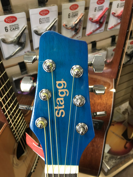 Stagg SA20D 3/4 Blueburst Acoustic Guitar Blueburst