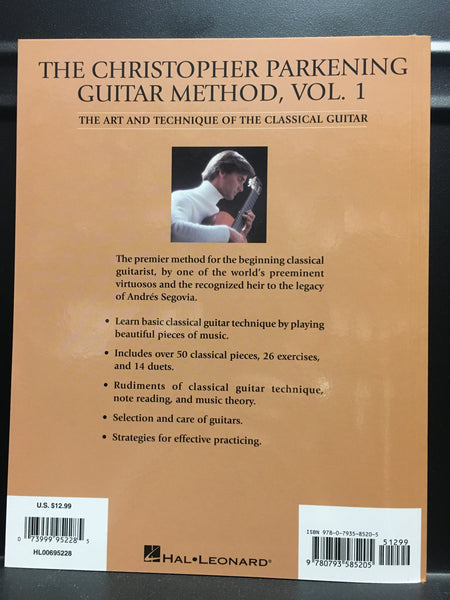Hal Leonard The Christopher Parkening Guitar Method, Vol 1