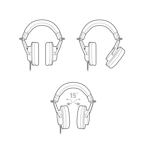 Audio-Technica ATH-M20x Monitor Headphones