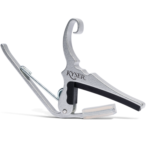 Kyser KG6S Quick-Change 6-String Acoustic Guitar Capo Silver