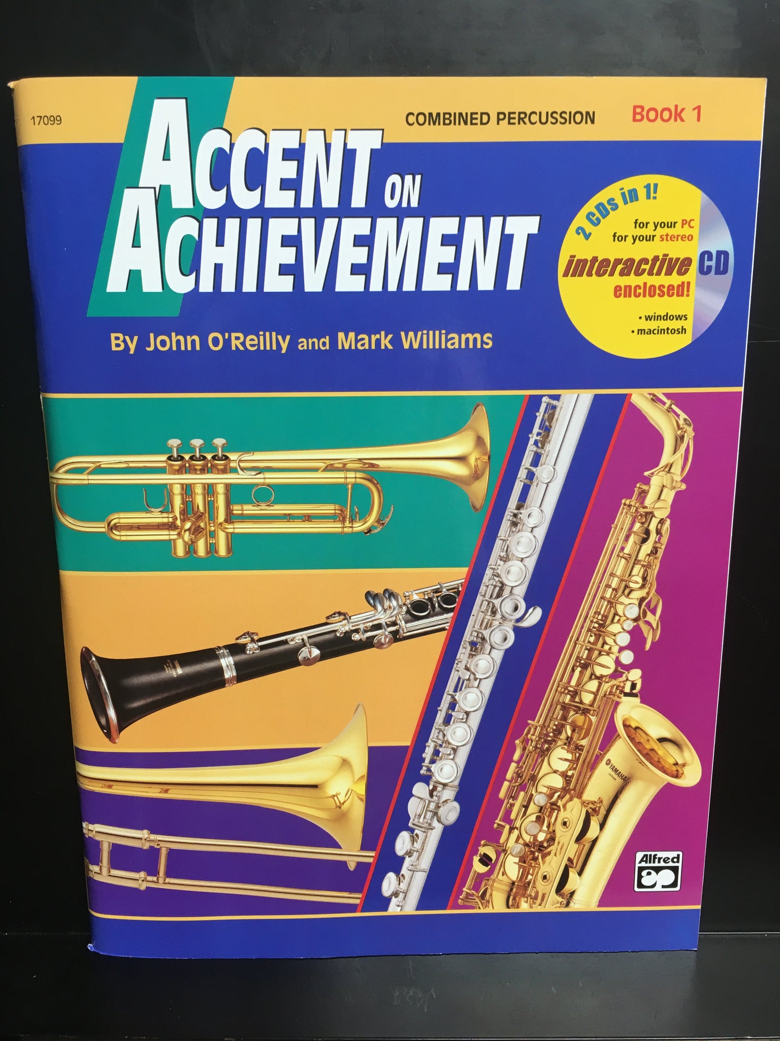 Hal Leonard Accent on Achievement Combined Percussion Book 1