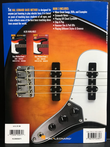 Hal Leonard Bass Method Book 3