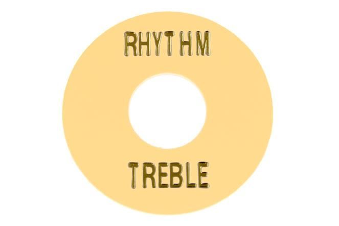Allparts  AP-0663-028 Rhythm And Treble Switch Ring Cream Plastic