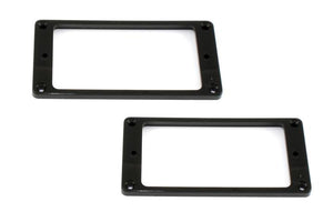 Allparts PC-0733-023 CURVED NECK AND BRIDGE HUMBUCKING PICKUP RING SET Black