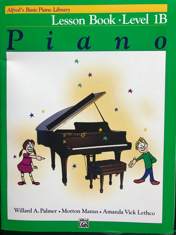 Alfred's Basic Piano Library Lesson Book Level 1B