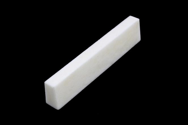 Allparts BN-0204-000 Slant Cut Bone Nut Blank Bleached