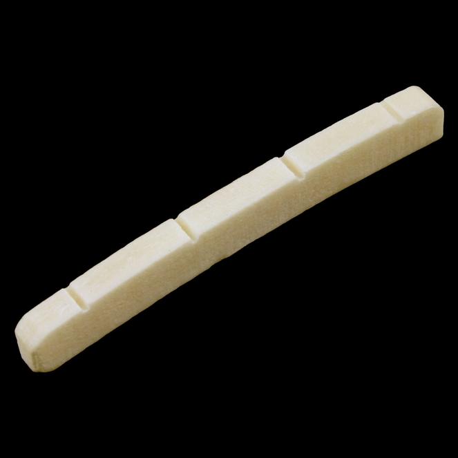 Allparts BN-2351-000 Slotted Bone Nut for Jazz Bass Bleached