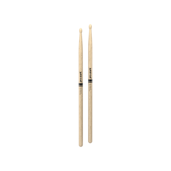 ProMark Classic Attack 5B Shira Kashi Oak Drumstick, Oval Wood Tip