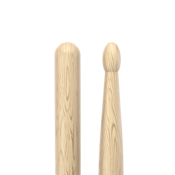 ProMark Classic Attack 5B Shira Kashi Oak Drumstick, Oval Wood Tip